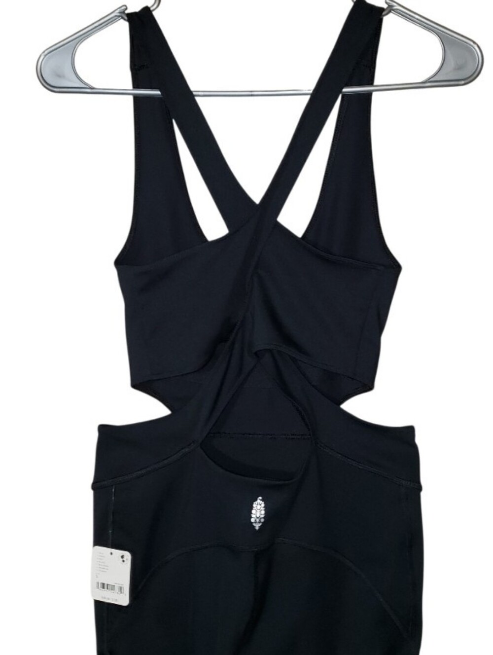 Free People Black Strappy Cutout Jumpsuit - Picture 6 of 13